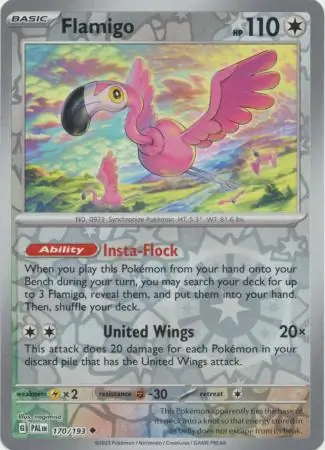 Flamigo Reverse Holo 170 Normal