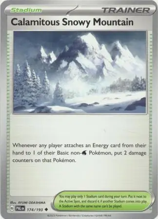 Calamitous Snowy Mountain 174 Normal