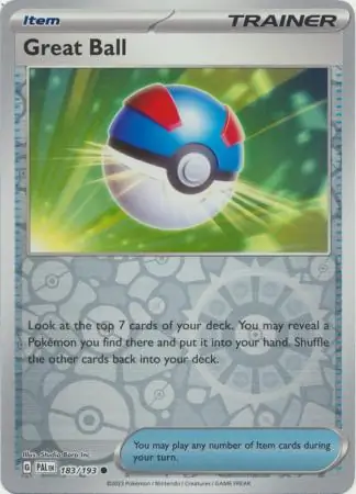 Great Ball Reverse Holo 183 Normal