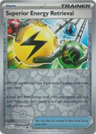 Superior Energy Retrieval Reverse Holo 189