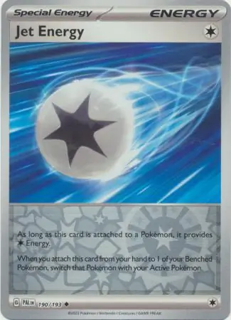 Jet Energy Reverse Holo 190 Normal
