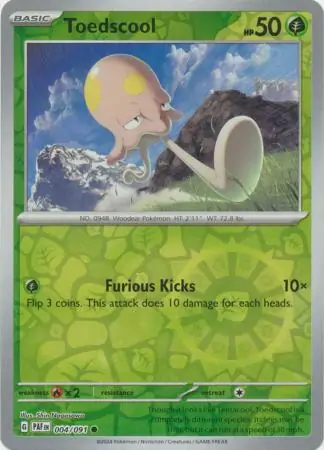 Toedscool Reverse Holo 004