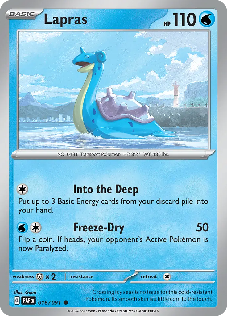 Lapras 016 Normal