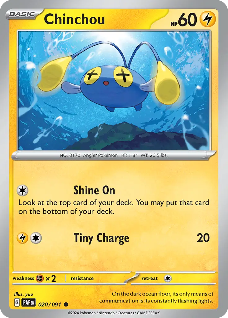 Chinchou 020 Normal