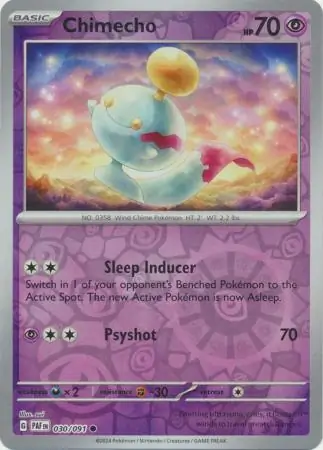 Chimecho Reverse Holo 030