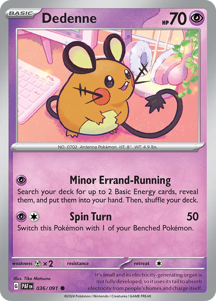 Dedenne 036 Normal