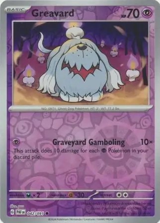Greavard Reverse Holo 042 Normal