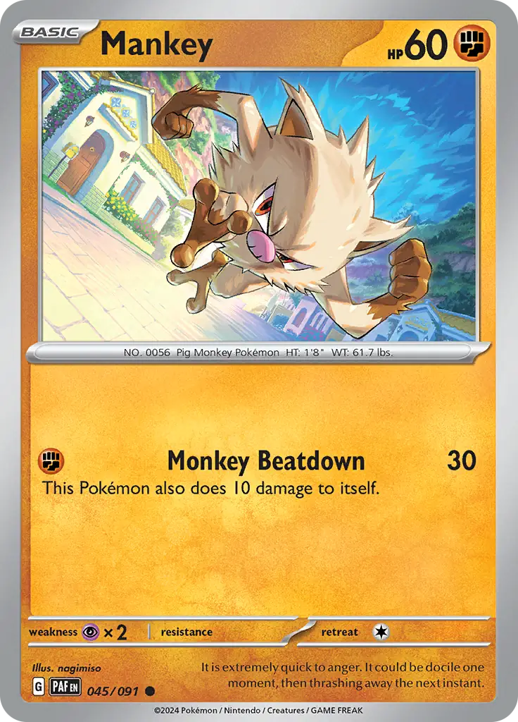 Mankey 045 Normal