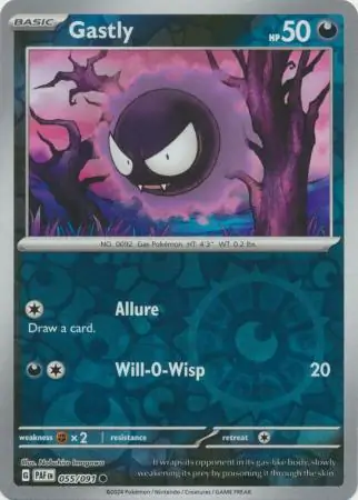 Gastly Reverse Holo 055 Normal
