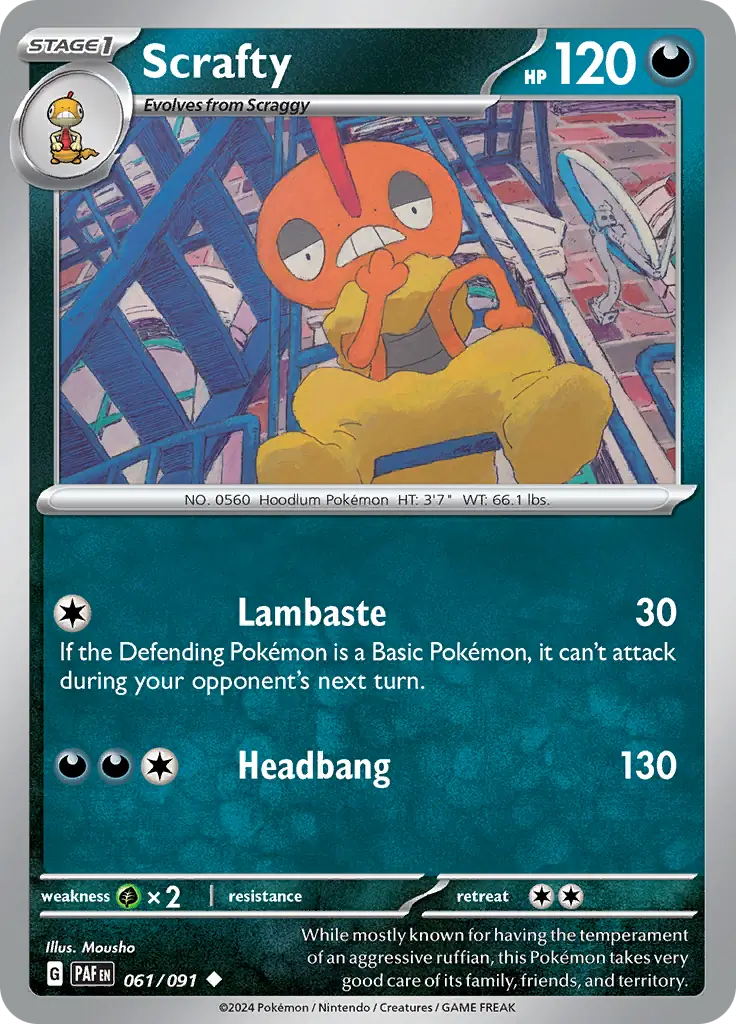 Scrafty 061 Normal