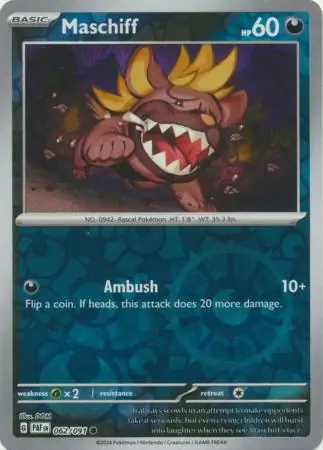 Maschiff Reverse Holo 062 Normal