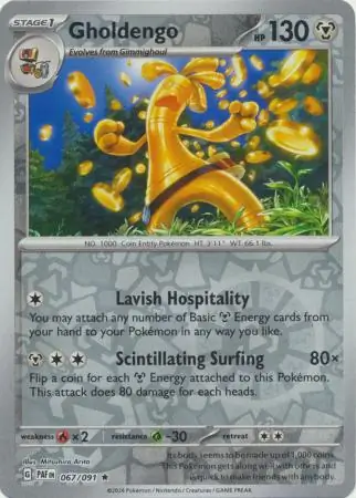 Gholdengo Reverse Holo 067 Normal