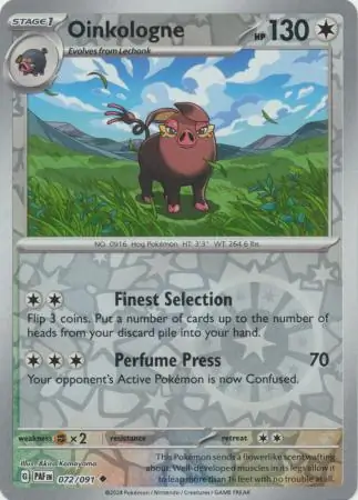 Oinkologne Reverse Holo 072 Normal