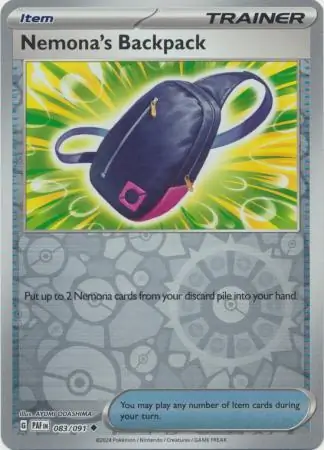 Nemona’s Backpack Reverse Holo 083