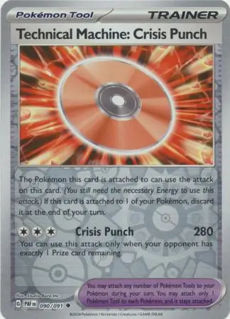 Technical Machine: Crisis Punch Reverse Holo 090