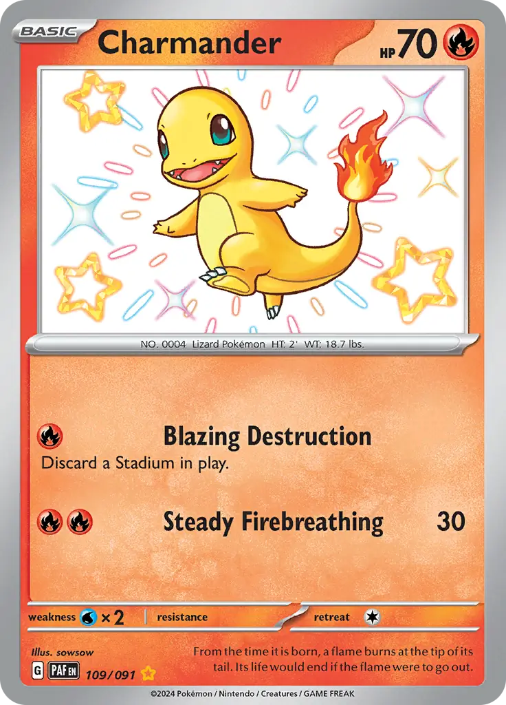 Charmander 109 Normal