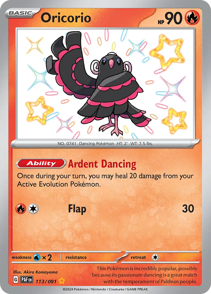 Oricorio 113 Normal