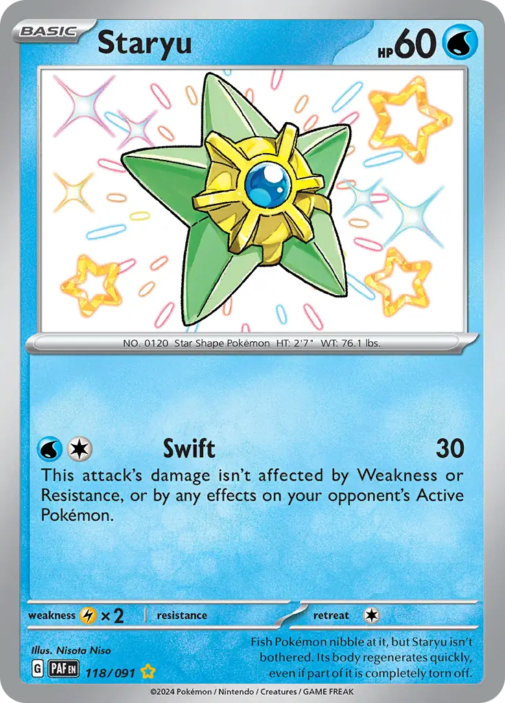 Staryu 118 Normal