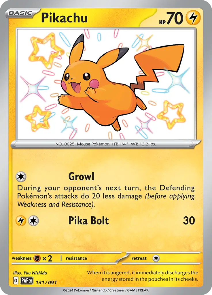 Pikachu 131 Normal