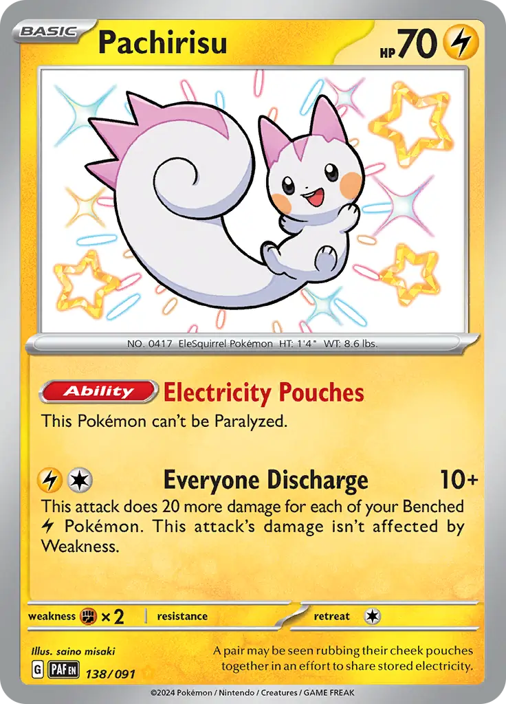 Pachirisu 138 Normal
