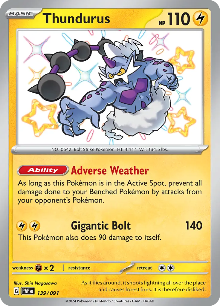 Thundurus 139 Normal