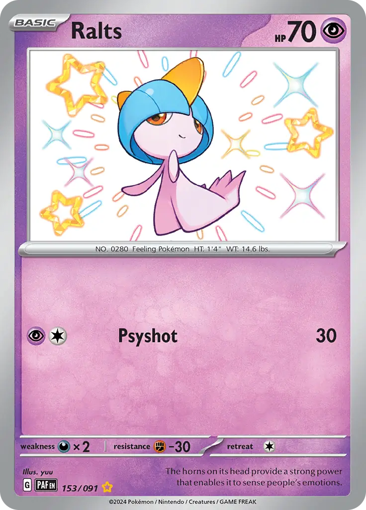 Ralts 153 Normal