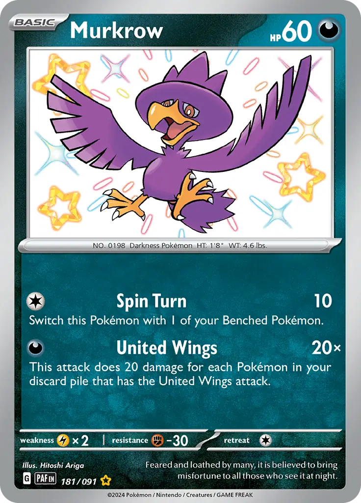 Murkrow 181 Normal