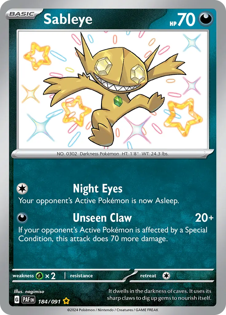 Sableye 184 Normal