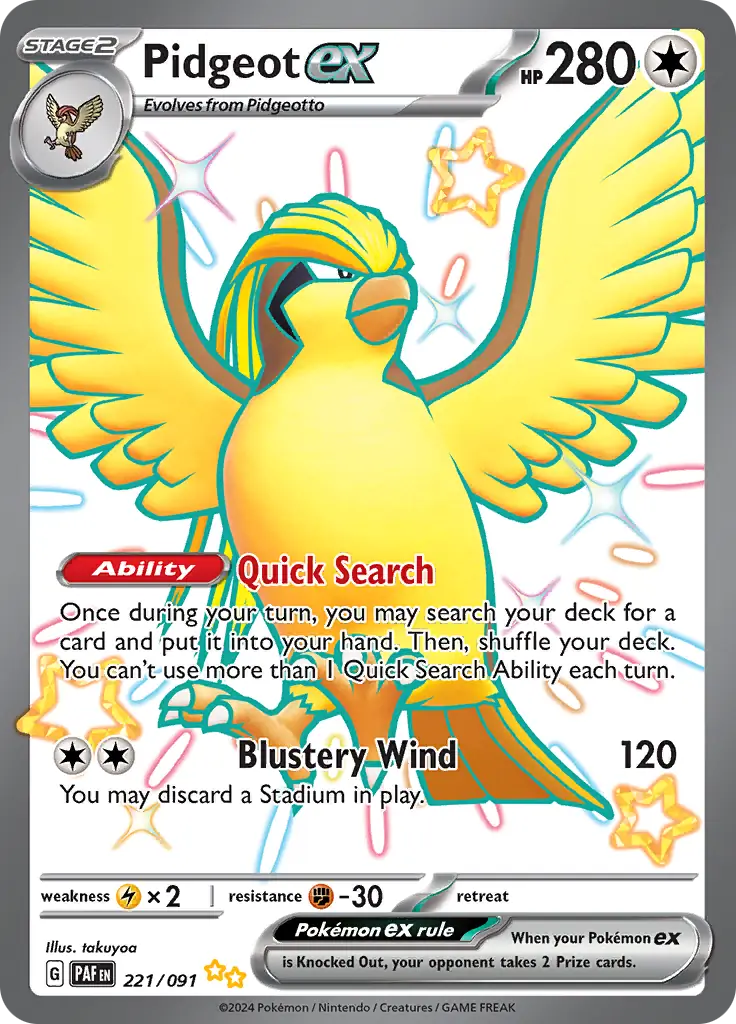 Pidgeot 221 Normal