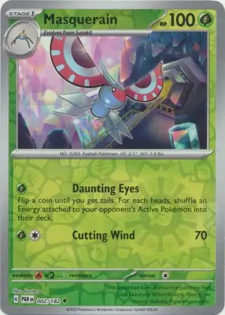 Masquerain Reverse Holo 002