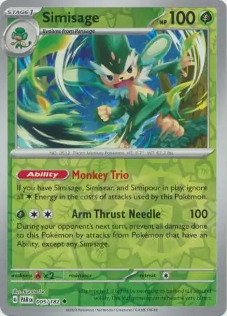 Simisage Reverse Holo 005
