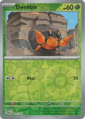 Dwebble Reverse Holo 006 Normal