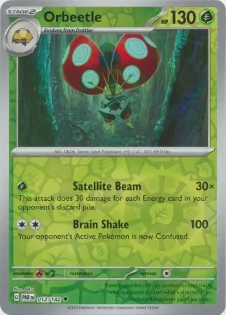 Orbeetle Reverse Holo 012