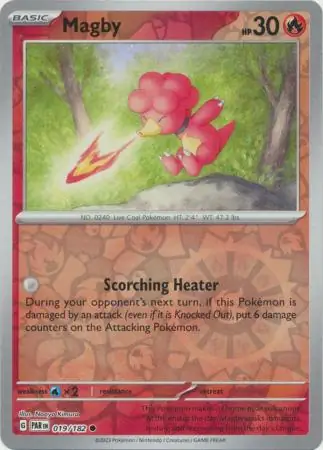 Magby Reverse Holo 019 Normal