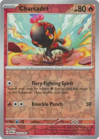 Charcadet Reverse Holo 026