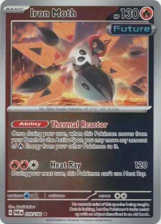 Iron Moth Reverse Holo 028