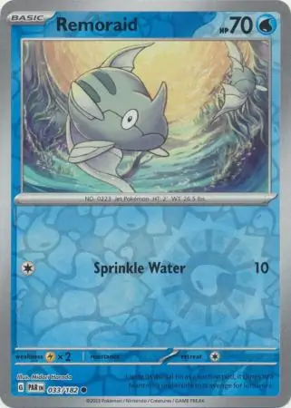 Remoraid Reverse Holo 033 Normal