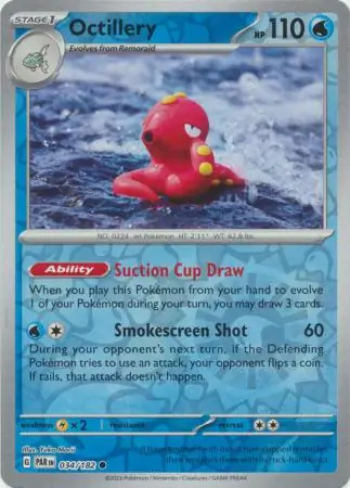 Octillery Reverse Holo 034 Normal