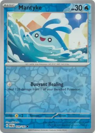 Mantyke Reverse Holo 039 Normal