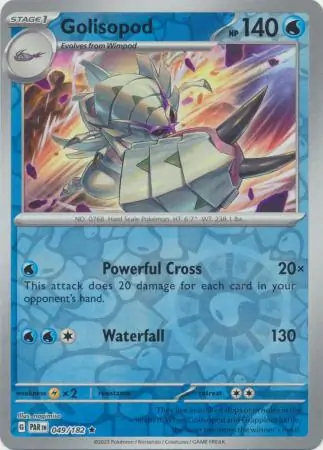 Golisopod Reverse Holo 049 Normal