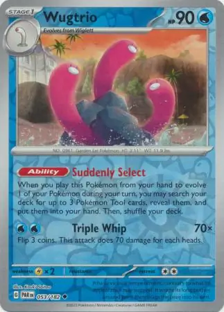 Wugtrio Reverse Holo 053 Normal