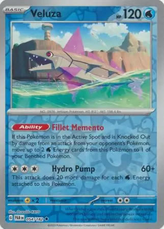 Veluza Reverse Holo 054 Normal