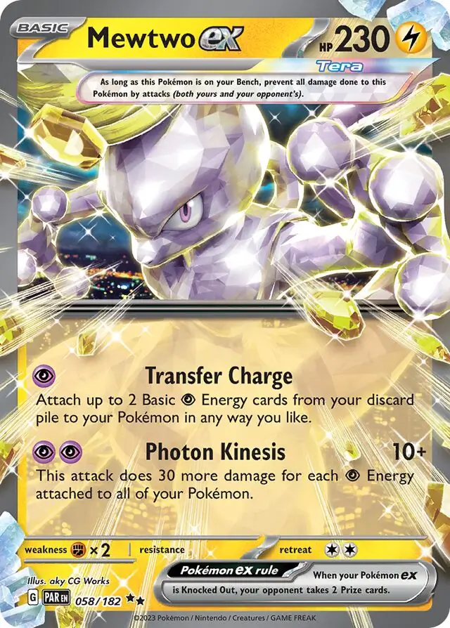 Mewtwo ex 058 Normal