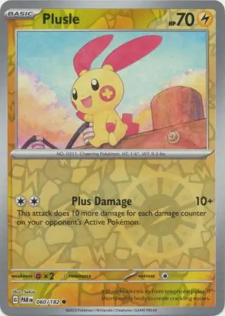 Plusle Reverse Holo 060