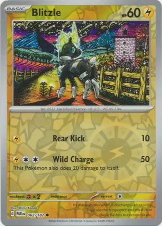 Blitzle Reverse Holo 062 Normal