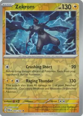 Zekrom Reverse Holo 066 Normal