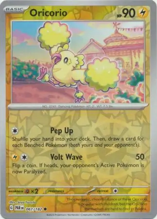 Oricorio Reverse Holo 067 Normal