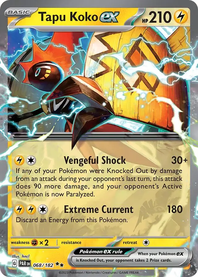 Tapu Koko ex 068 Normal