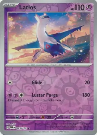 Latios Reverse Holo 073 Normal