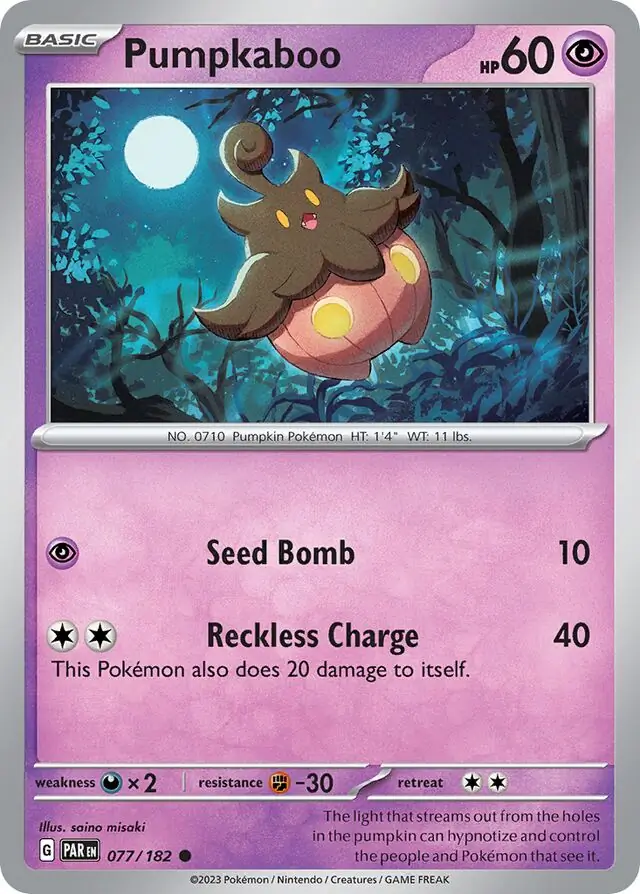 Pumpkaboo 077 Normal